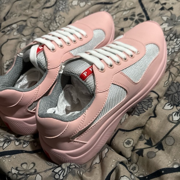 Pink Women's Sneakers - Picture 1 of 4